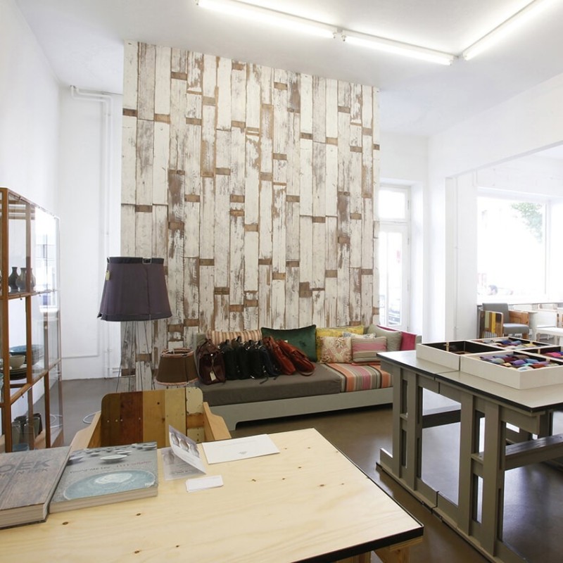 NLXL / PHE-02 SCRAPWOOD WALLPAPER BY PIET HEIN EEK