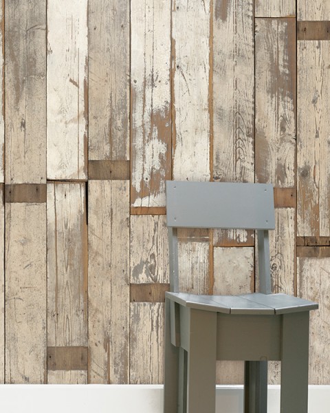 NLXL / PHE-02 SCRAPWOOD WALLPAPER BY PIET HEIN EEK