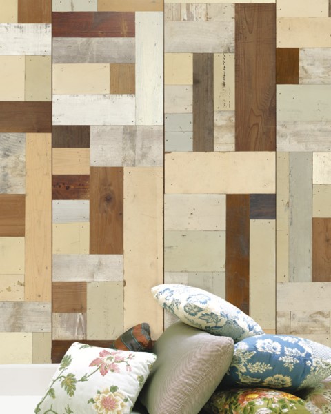 NLXL / PHE-06 SCRAPWOOD WALLPAPER BY PIET HEIN EEK