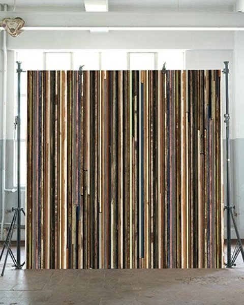 NLXL / PHE-15 SCRAPWOOD WALLPAPER BY PIET HEIN EEK
