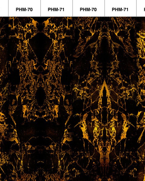 NLXL / PHM-70 BLACK METALLIC MARBLE