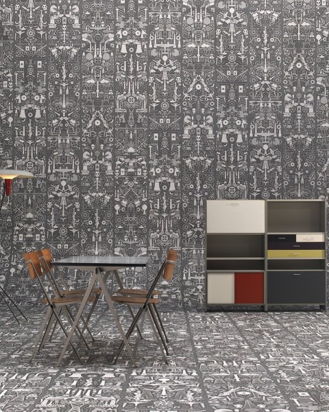 NLXL / JOB-01 INDUSTRY ARCHIVES WALLPAPER BY STUDIO JOB
