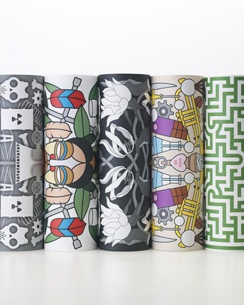 NLXL / JOB-03 PERISHED ARCHIVES WALLPAPER BY STUDIO JOB
