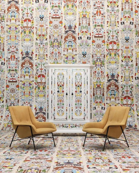 NLXL / JOB-04 ALT DEUTSCH ARCHIVES WALLPAPER BY STUDIO JOB