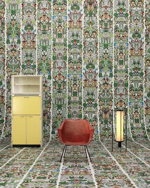 NLXL / JOB-05 L’AFRIQUE ARCHIVES WALLPAPER BY STUDIO JOB