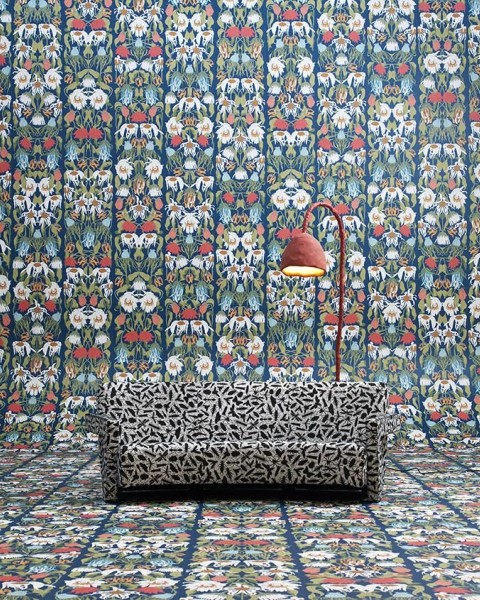 NLXL | European Wallpaper | JOB - 07 Color Whitered Flowers