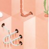NLXL | European Wallpaper | SUZ-01 Pink Carrot