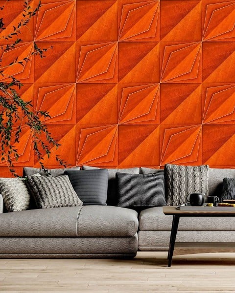 NLXL | European Wallpaper | SUZ-05 Orange Bloom