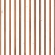NLXL / White on teak Timber Strips / TIM-03