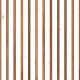 NLXL / White on teak Timber Strips / TIM-03