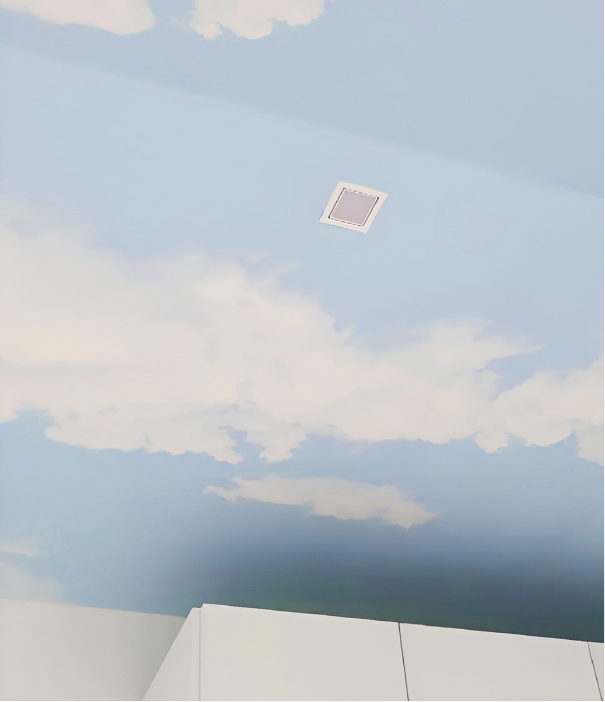 After look makeover ceiling