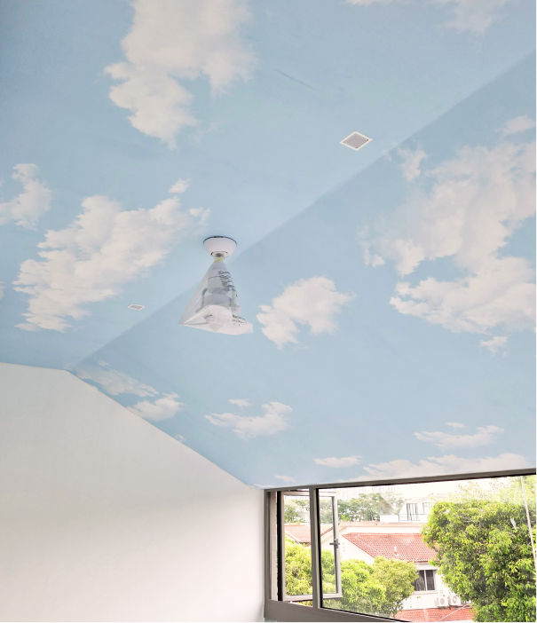 Ceiling after makover