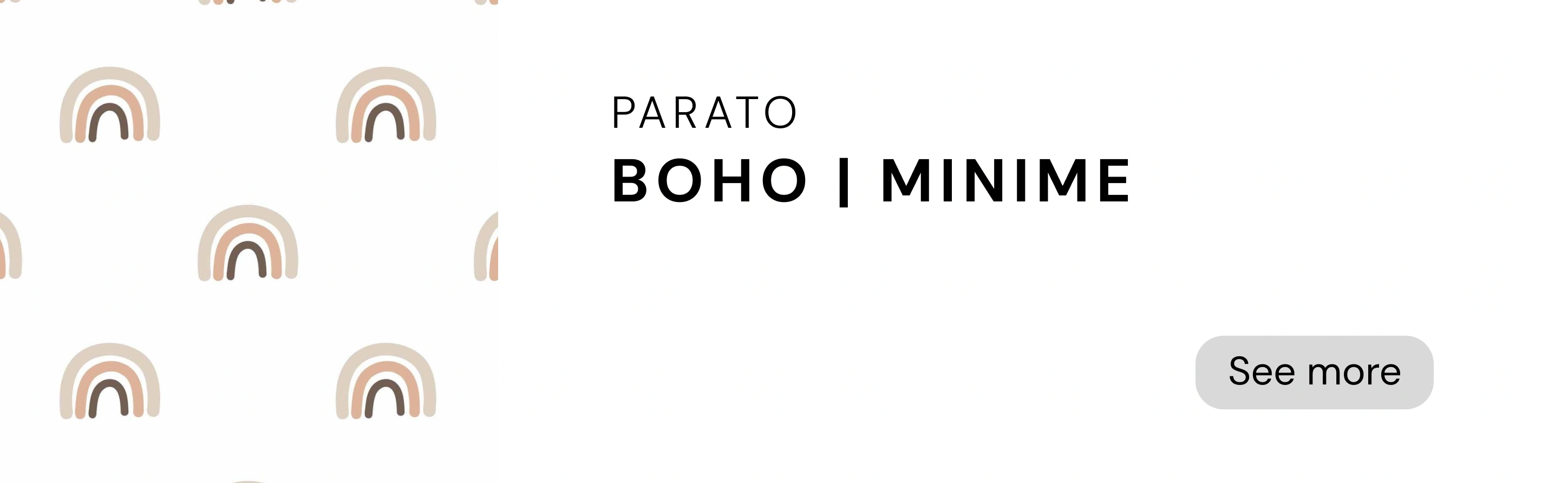 Boho Minime Product Banenr