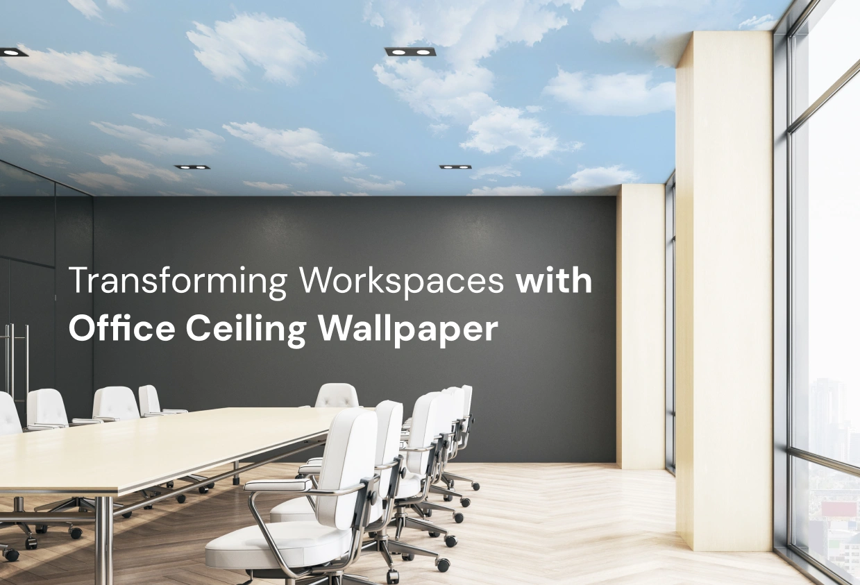 Transforming workspace with office ceiling