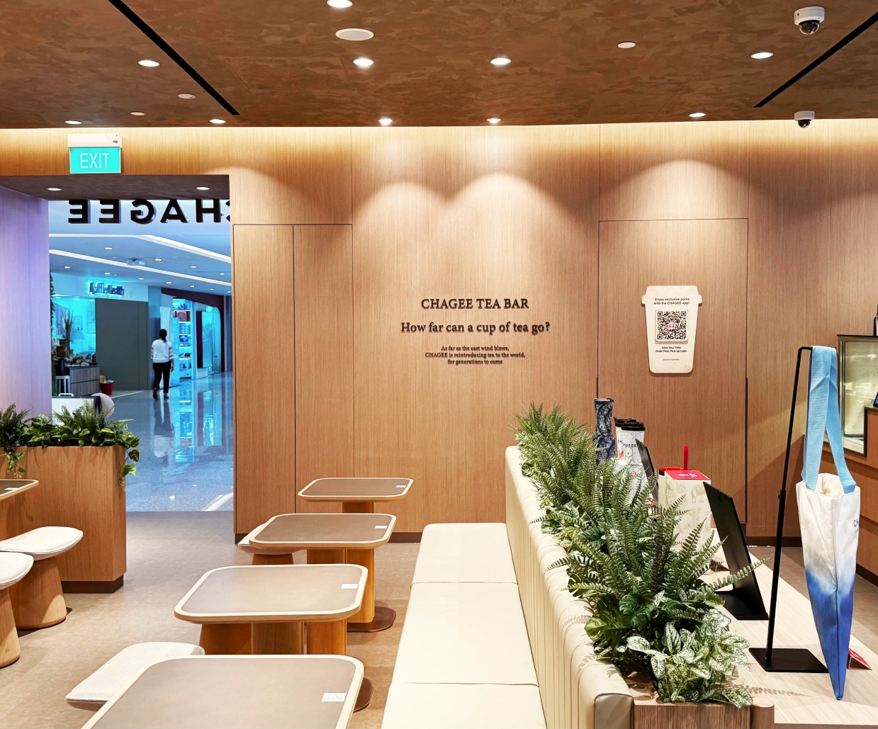 Chagee Tea at Raffles Hospital Installation by Honpo