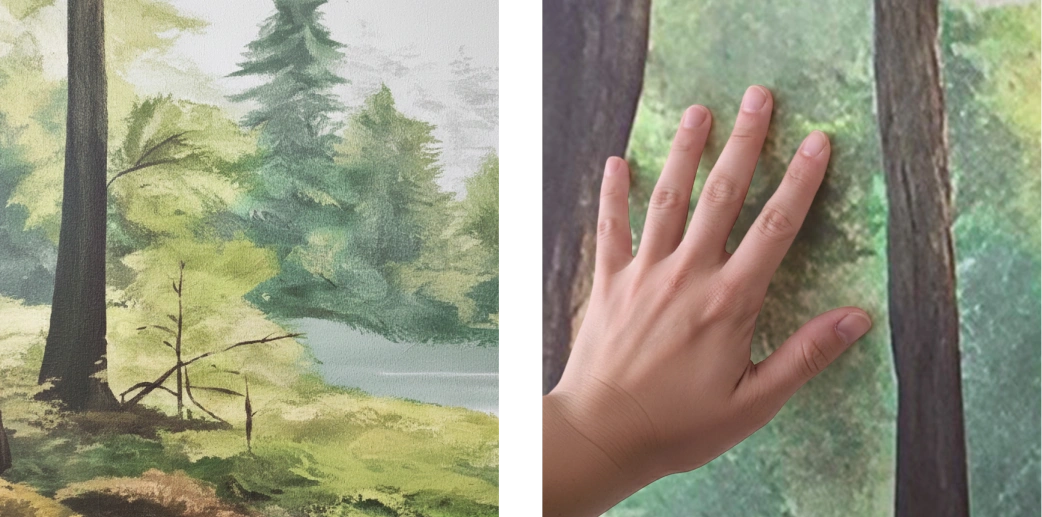 Look the detail of wallpaper