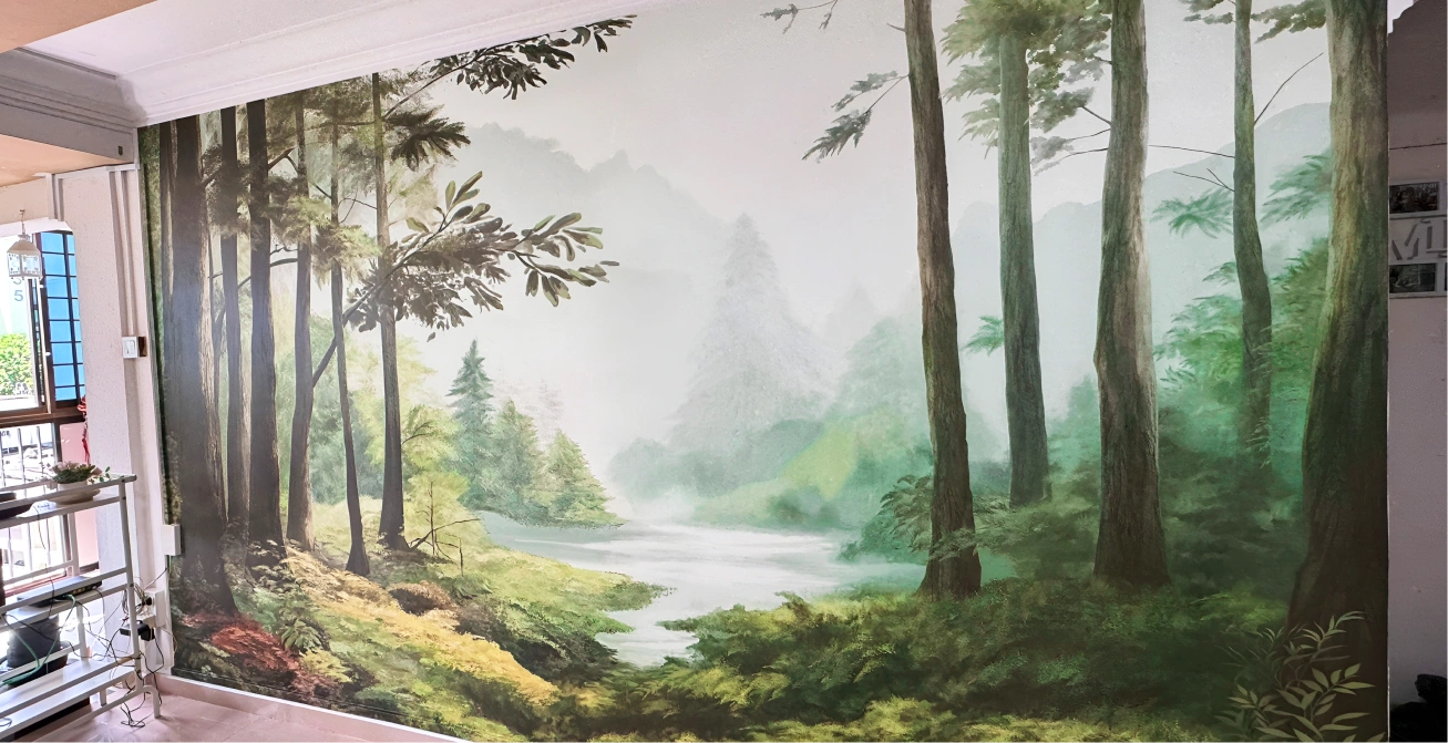 Stunning Result of custom installation wallpaper