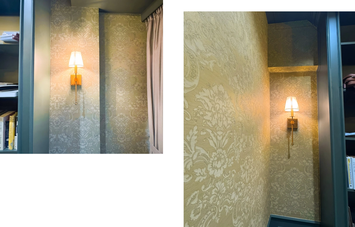 Look the detail of wallpaper