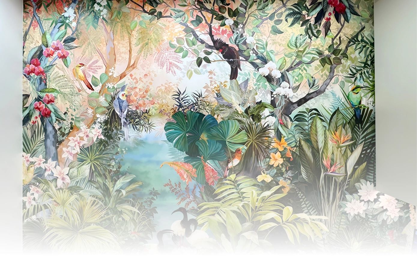 Treatment room after installation