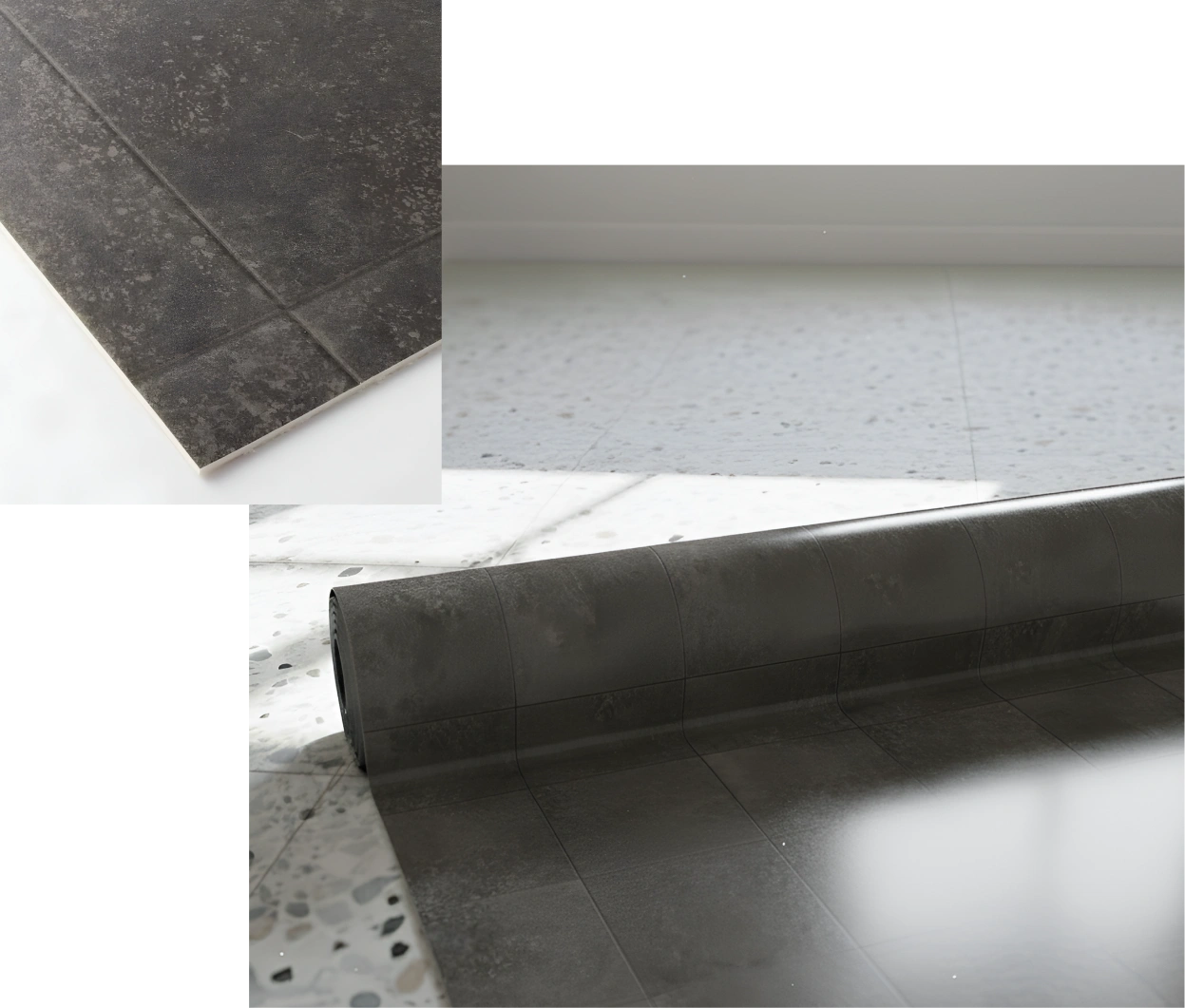 Roll Detail of floor