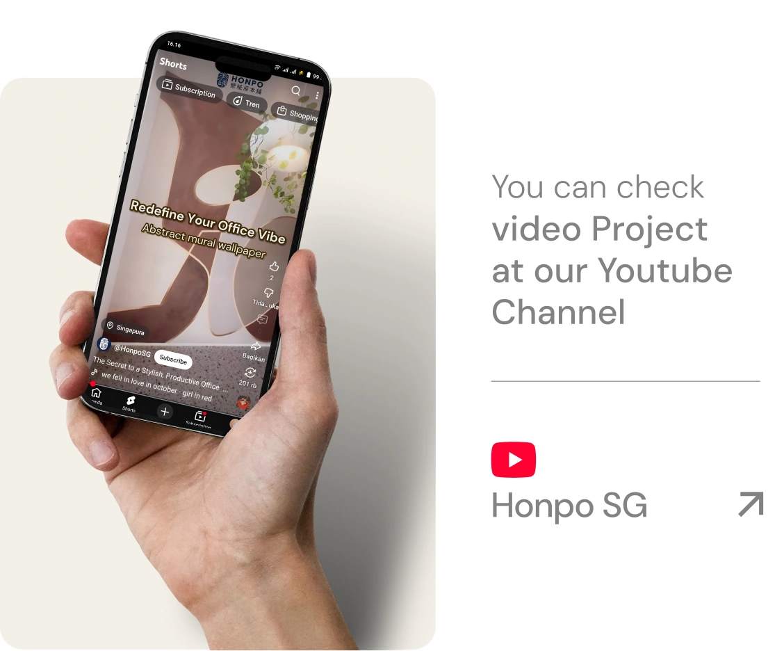 Wall office stunning with geometric wallpaper