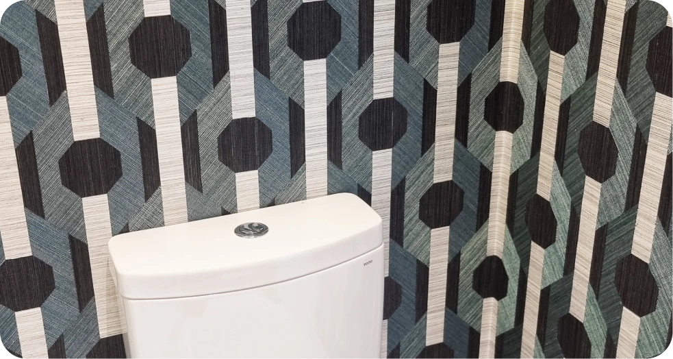 Wallpaper installation by Honpo