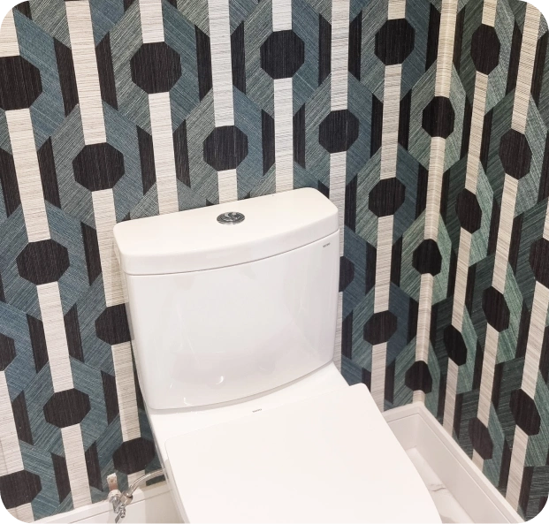 Toilet wall installation
