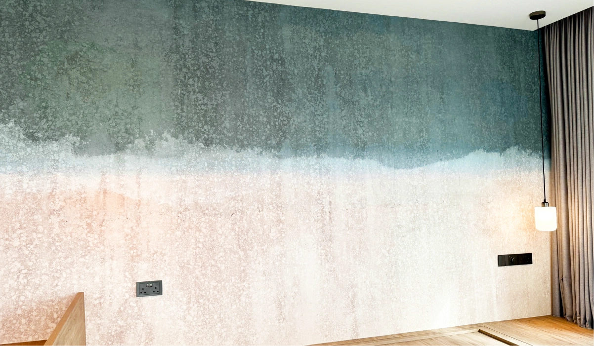 Result installation of wallpaper