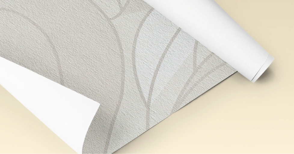 Detail of roll wallpaper