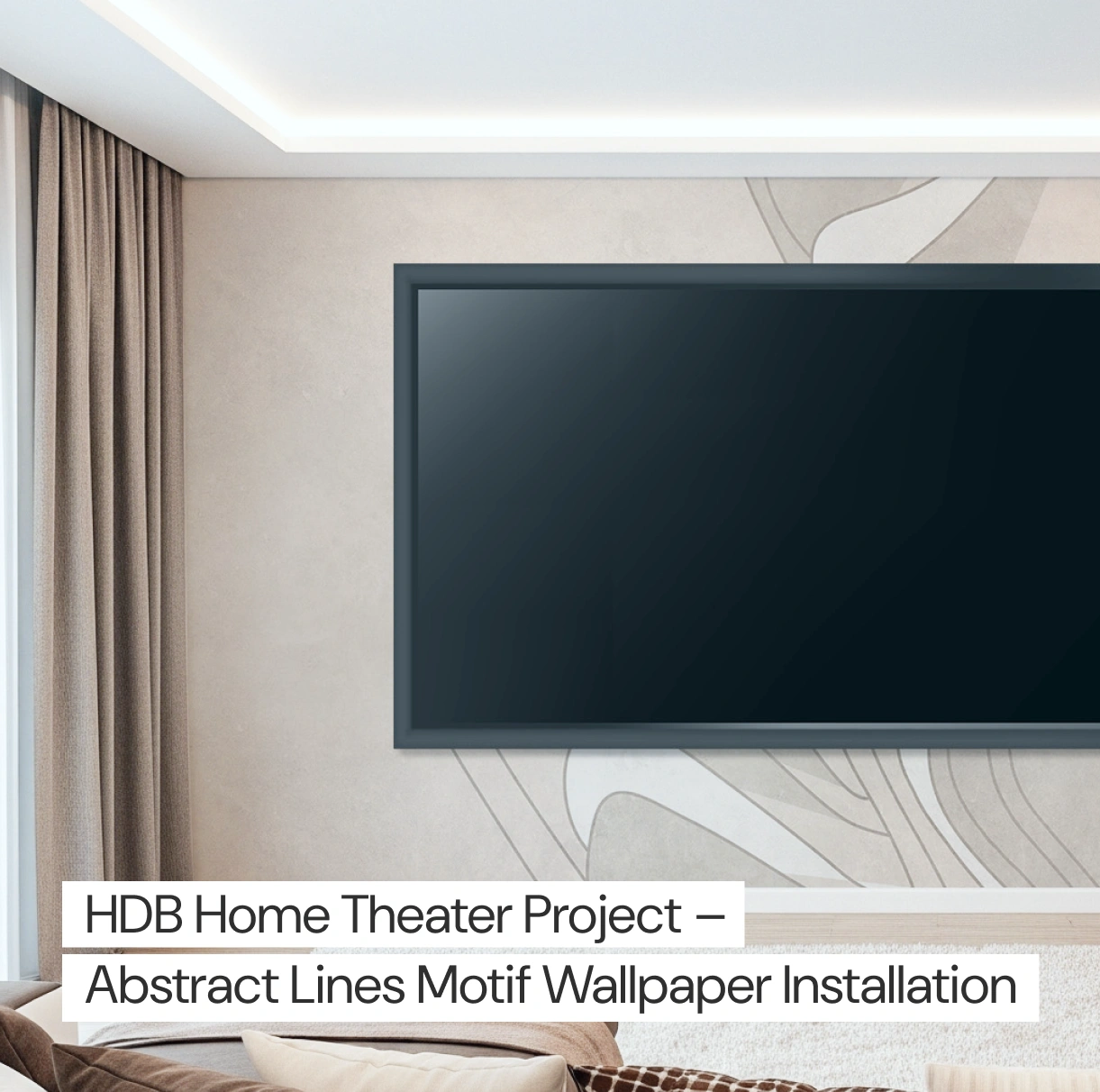 HDB Makeover Home Theater