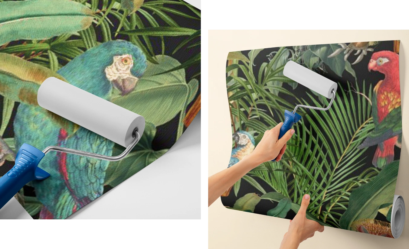 Perfect and precision installation wallpaper by Honpo