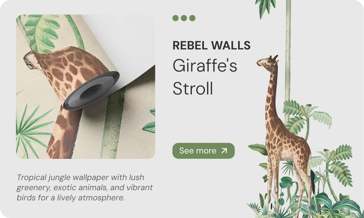 Giraffe's Stroll