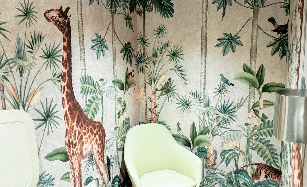 Kids nursery room installation