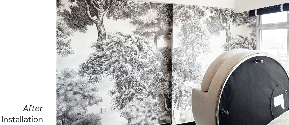 After Wallpaper Installation