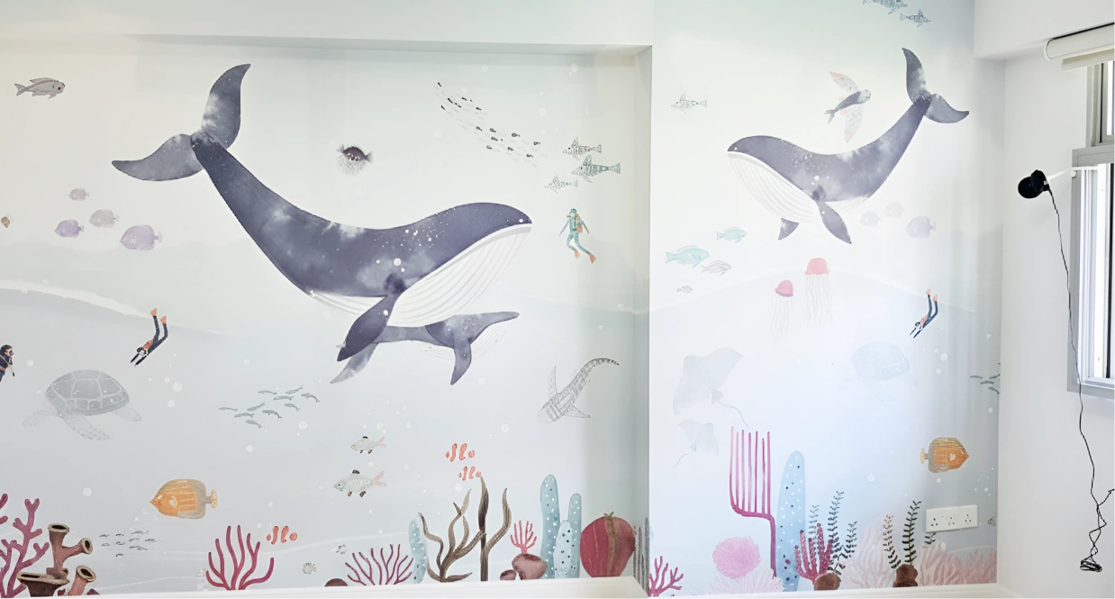 Perfect result installation of honpo wallpaper