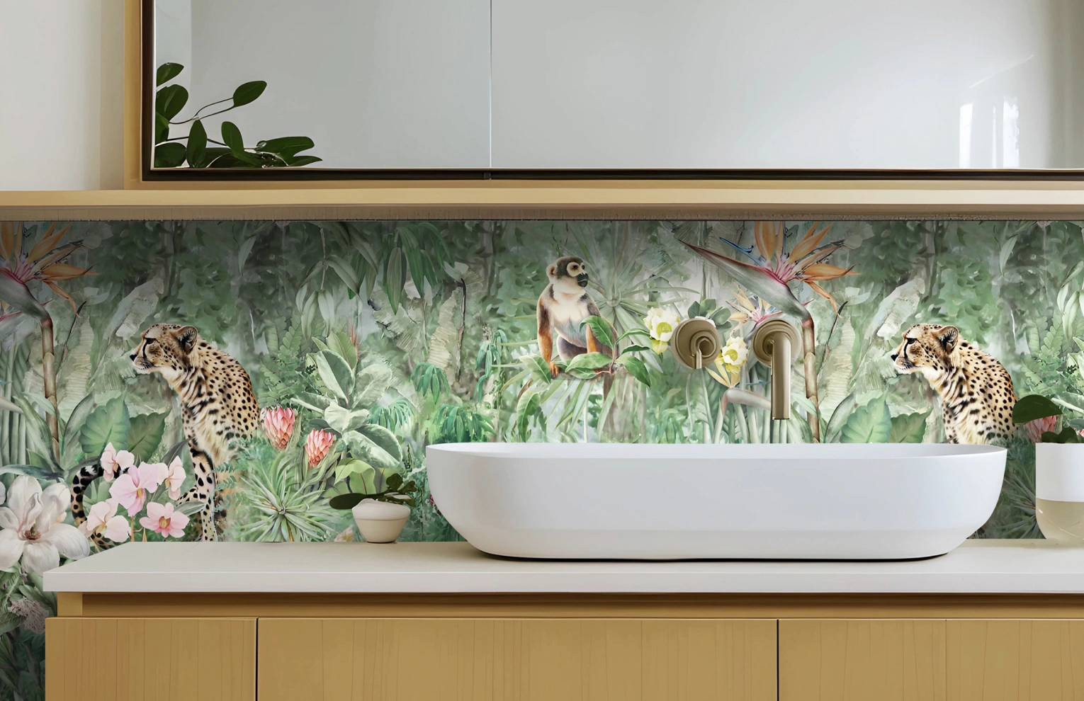 Powder room look stunning with honpo Installation