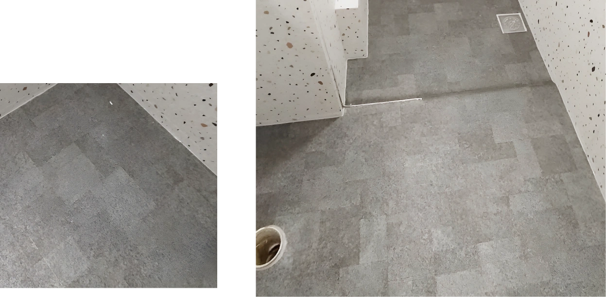 Stunning makeover with toli floor