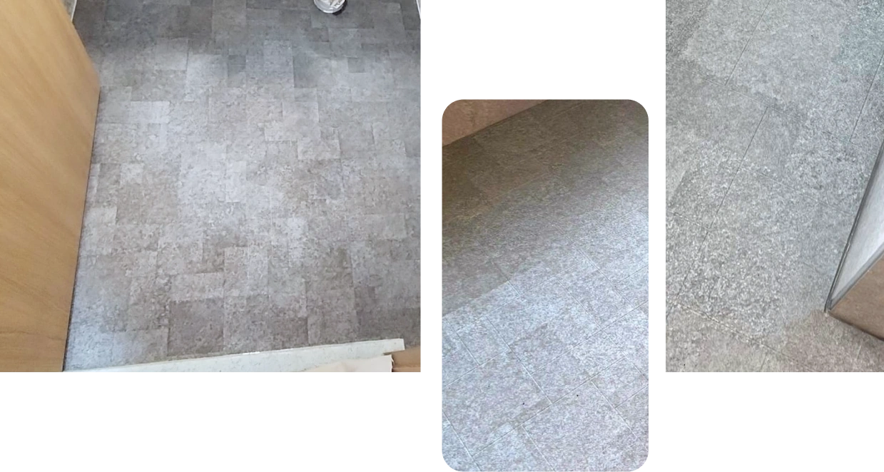 look the detail of vynil floor