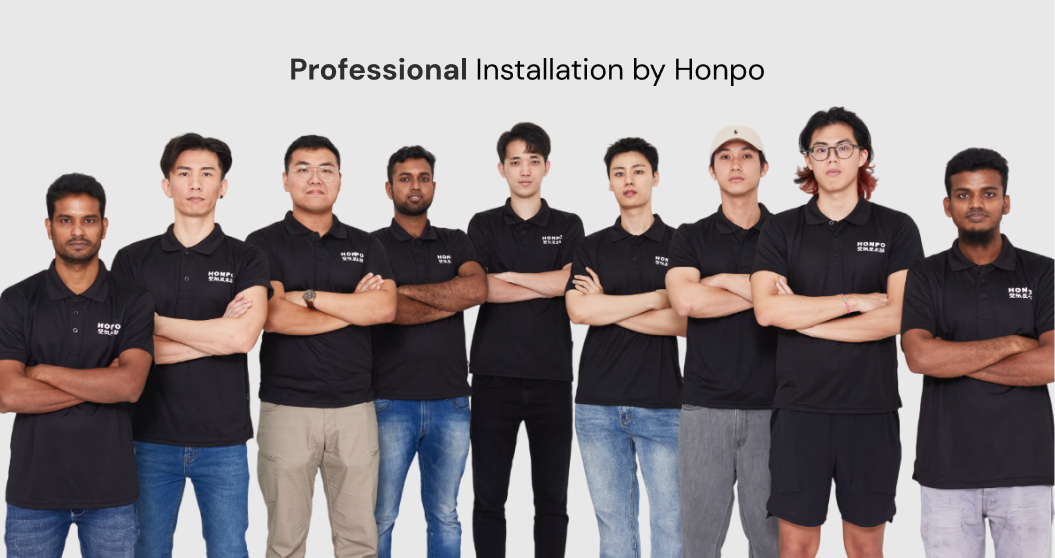 Professional Honpo Installation
