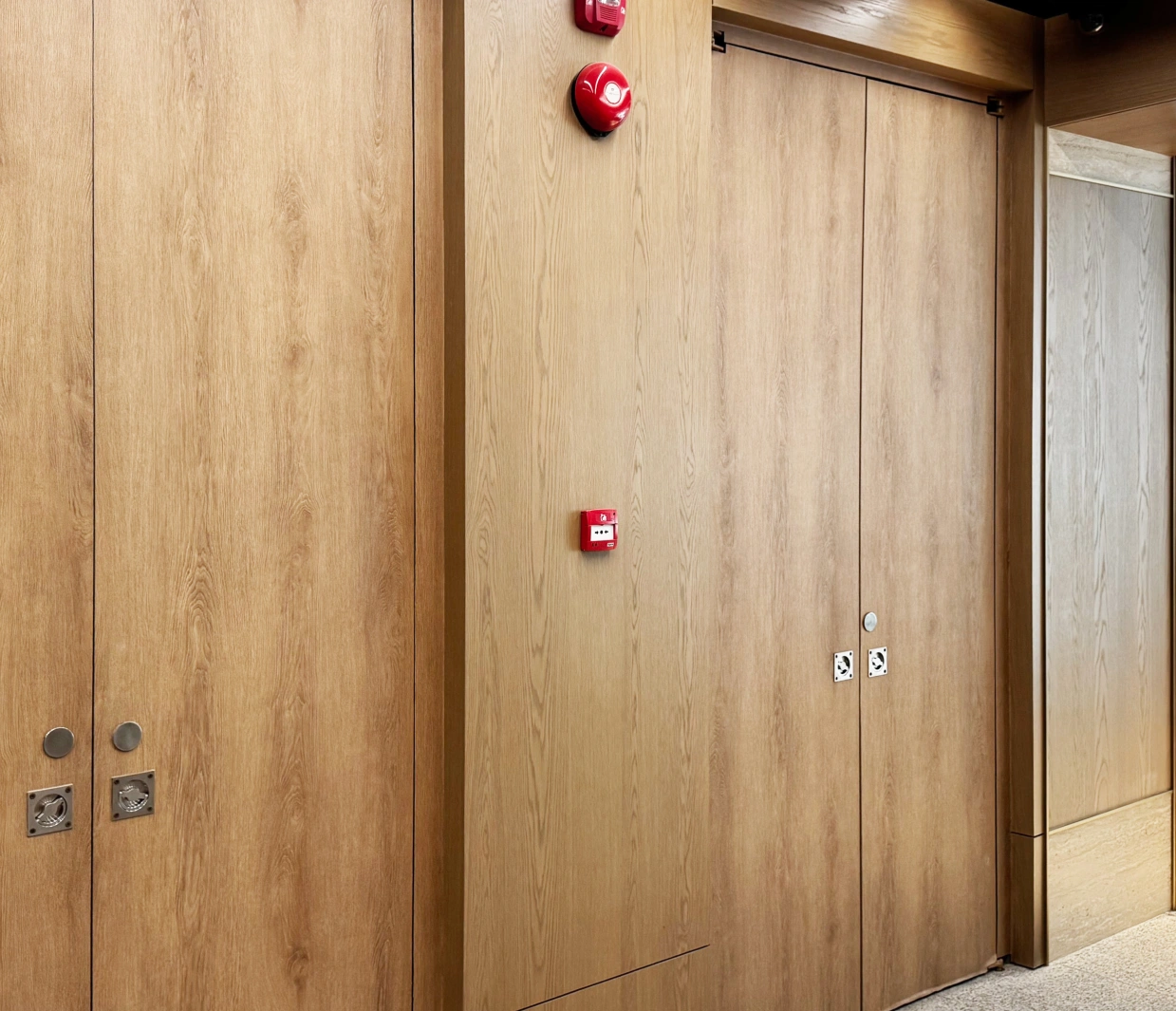 Door Installation detail wood laminate