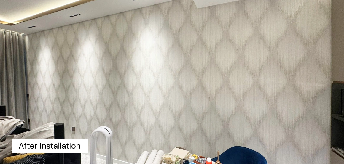 After Wall Installation by Honpo