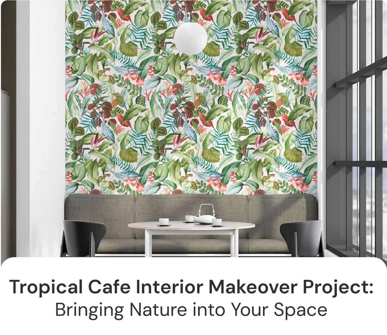 Tropical cafe Makeover