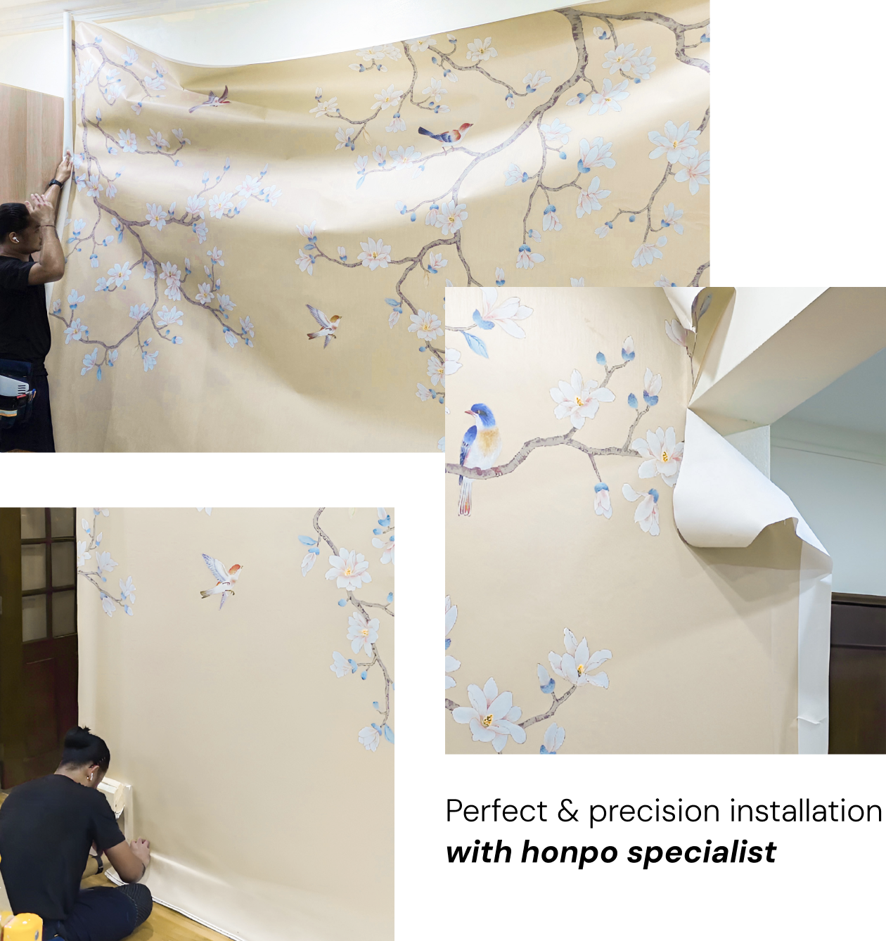 Professional honpo installation