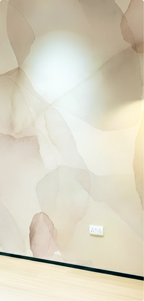 Detail wallpaper at another side