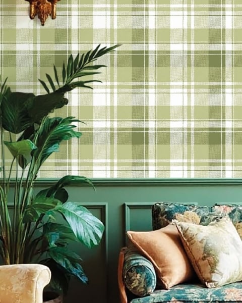 Parato | Blooming Garden | Tartan II