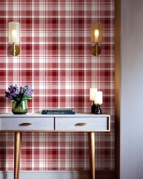 Parato | Blooming Garden | Tartan I