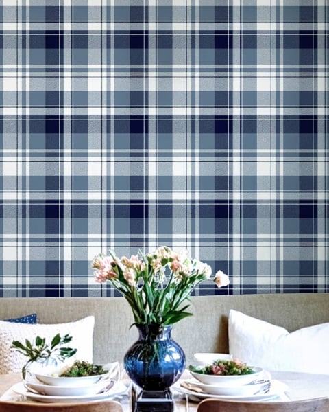 Parato | Blooming Garden | Tartan II