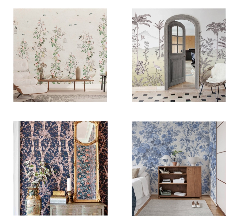 scandinavian wallpaper design collection by HONPO wallcovering Singapore