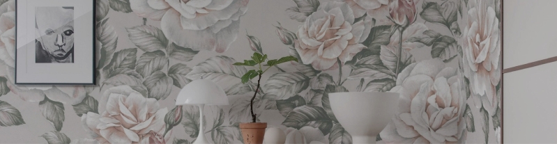 Buy Floral wallpaper Designs in Singapore only at HONPO Wallcovering