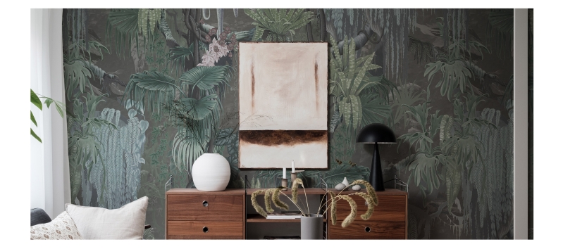 Nature / Botanical / Jungle Wallpaper for wall by HONPO Singapore